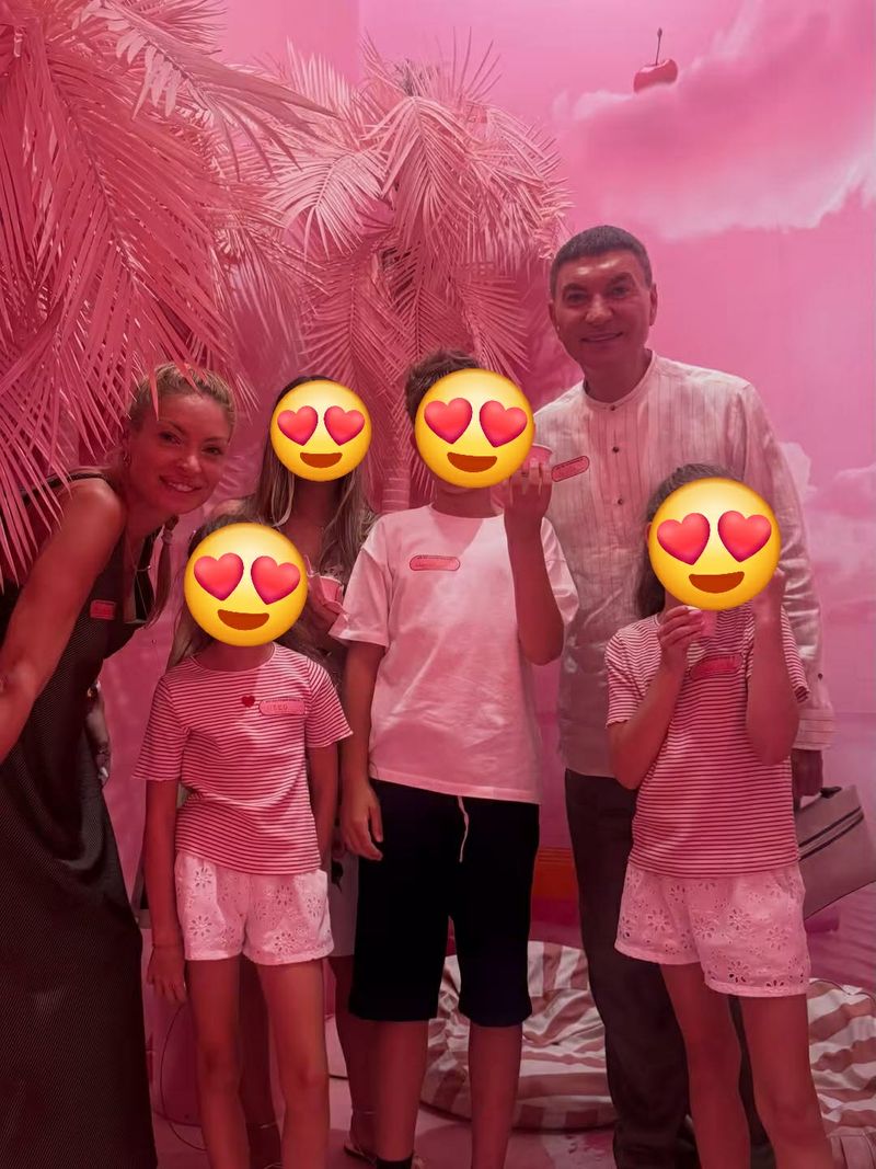 Valentina Pelinel și Cristi Borcea - copii