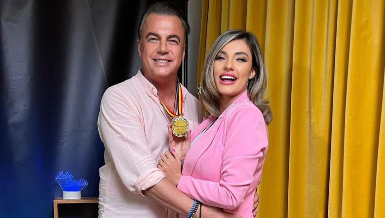 Diana Enache și tatăl ei