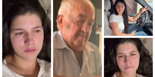 Geta Sterp, imagine emoționantă alături de bunicul ei: „I-am spus că noi nu avem voie să ne plângem...”