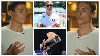 David Popovici, mesaj către bunica lui după medaliile câștigate. Care este desertul preferat al campionului de înot: “Te rog să mă aștepți acasă!”