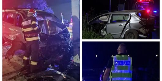 Accident grav în Cartojani! O mamă de 21 de ani și copilul ei au ajuns la spital! „O bubuitură puternică rău de tot...”