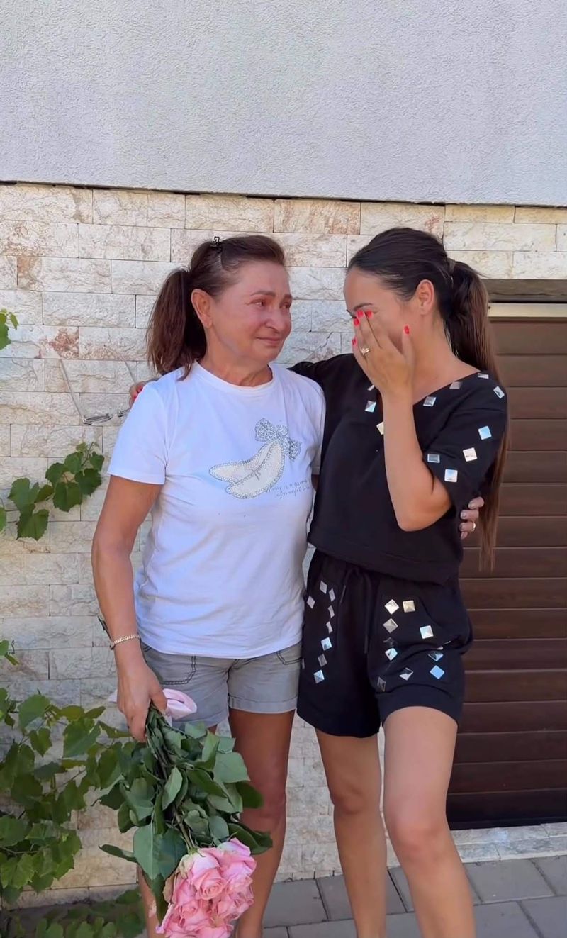 Vlăduța Lupău și mama ei