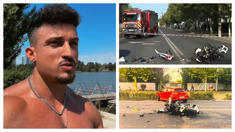 Influencerul Andrei Bordeianu, la spital după ce a fost implicat într-un grav accident rutier