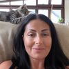 Gabriela Cristea și pisica ei