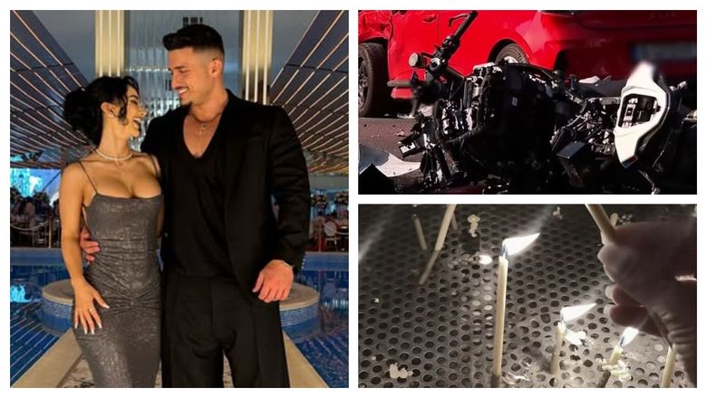 Mesajul sfâșietor al iubitei lui Andrei Bordeianu după ce influencerul a trecut printr-un accident grav: “Aprind o lumânare!”
