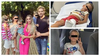 Perioadă grea pentru familia Alinei Laufer! Cum a ajuns fiul ei cu piciorul imobilizat: „Ghinion, efectiv...”