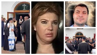 Mihai Alexandru Mitoșeriu, condus pe ultimul drum de un sobor de preoți și sute de oameni. Mihaela Borcea, distrusă de durere, după ce finul ei a murit la 37 de ani