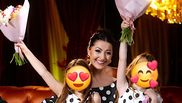 Gabriela Cristea și fiicele sale