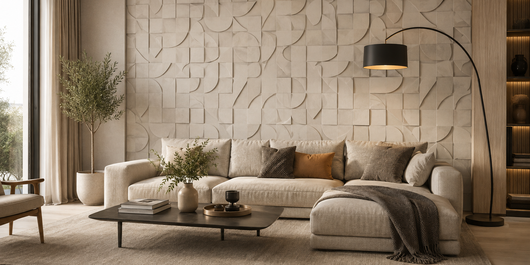 (P) Tapet decorativ 3D: soluția simplă pentru un perete cu efect modern