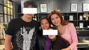 Elena Gheorghe și familia
