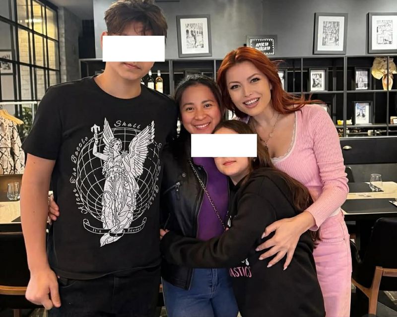 Elena Gheorghe și familia
