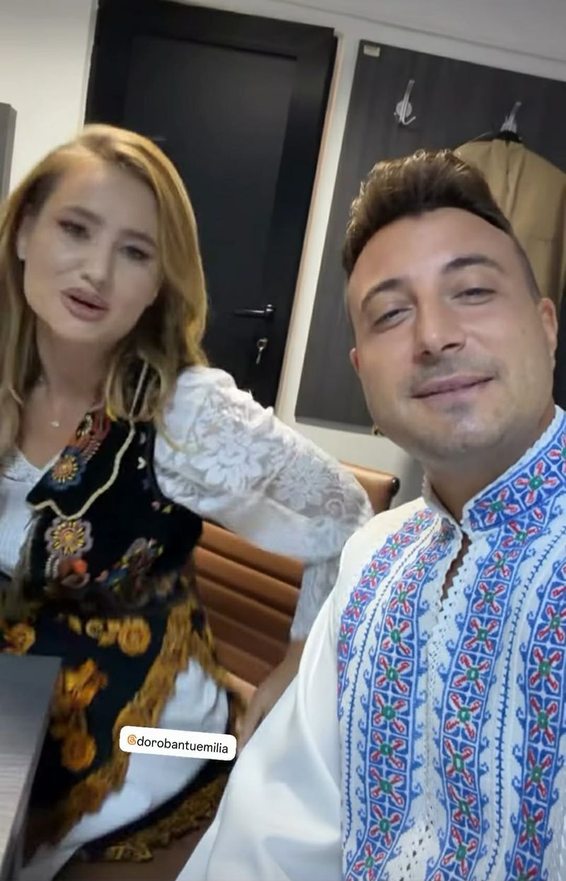 Valentin Sanfira și Emilia Dorobanțu