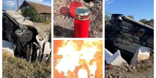 Doi tineri au fost găsiți carbonizați în mașină. Filmul cursei care le-a luat viața adolescenților: „Ajutaţi-mă, nu mă lăsaţi aici!