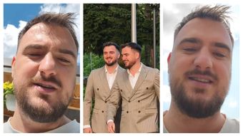 Ce a găsit unul din frații Graur în curte. Tânărul a surprins totul într-un videoclip: “Fix în locurile astea mai neobișnuite.”