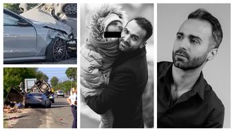 Cine este George, bărbatul care și-a pierdut viața în accidentul din Bălești, județul Gorj! În urma lui a rămas o fetiță