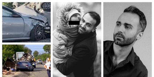 Cine este George, bărbatul care și-a pierdut viața în accidentul din Bălești, județul Gorj! În urma lui a rămas o fetiță