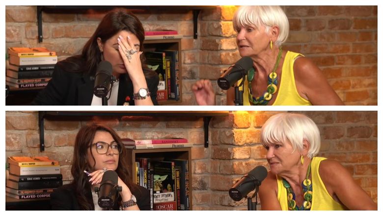 Aluziva și Monica Tatoiu, schimb de replici despre divorț! Cele două s-au contrazis: „Omul nu se schimbă.”