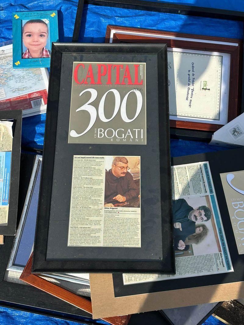 Obiectele lui Silviu Prigoană la t&acirc;rgul de vechituri