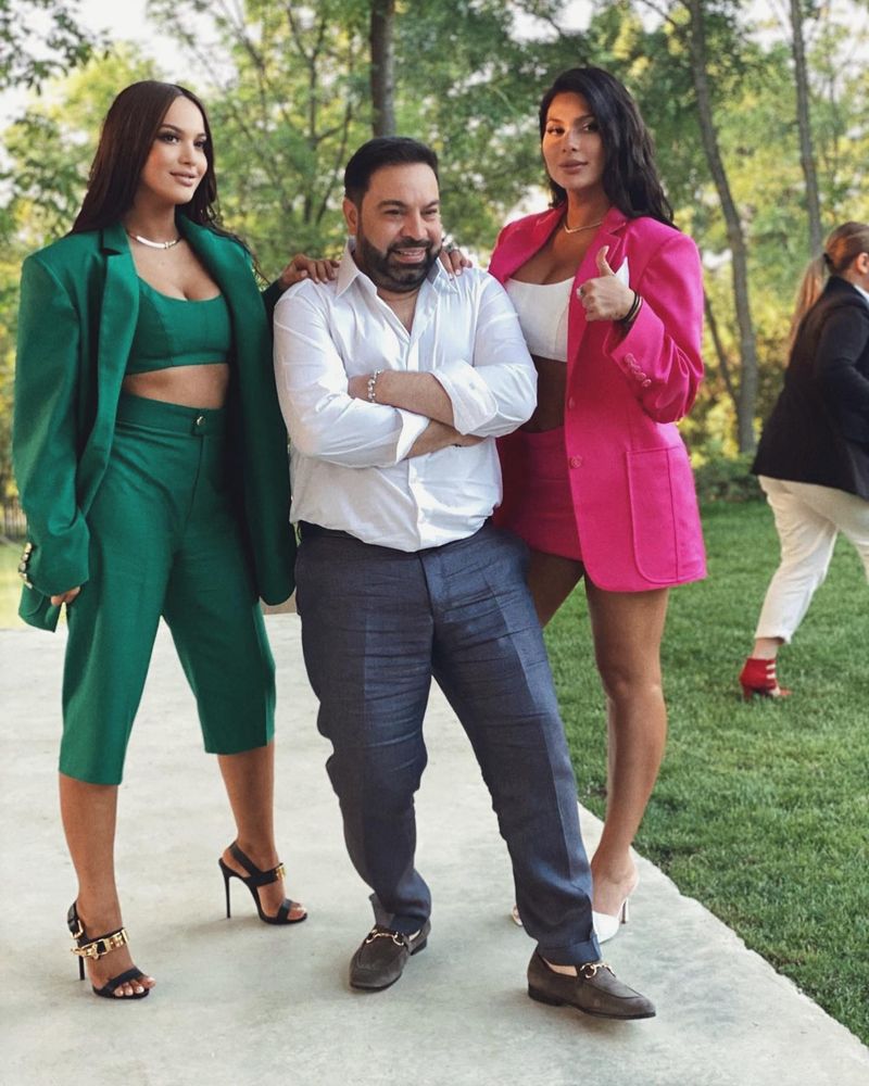 Florin Salam și familia