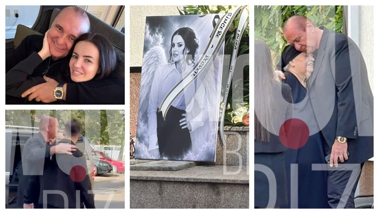 FOTO Cum a apărut Nick Rădoi la capela unde se află trupul Mădălinei Apostol. Milionarul a făcut declarații despre ultima perioadă din viața ei: “De fiecare dată când își revenea, îi părea rău.”