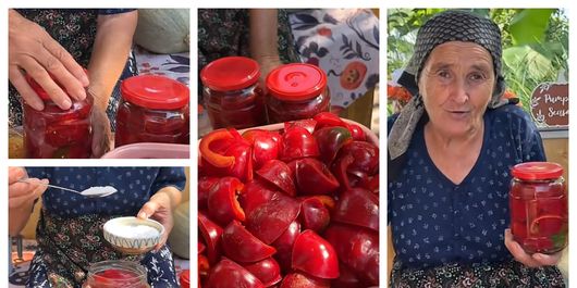 Rețeta de gogoșari în oțet a bunicii Gherghina. Secretul ei pentru gogoșari gustoși și numai buni de deschis la iarnă