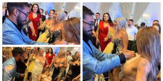 Armin Nicoară, gest neașteptat cu o dansatoare, chiar sub ochii Claudiei Puican! Ce a făcut artistul în timpul evenimentului