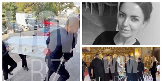 FOTO Primele imagini cu trupul neînsuflețit al Mădălinei Apostol în biserică. Durere de nedescris lângă căpătâiul femeii