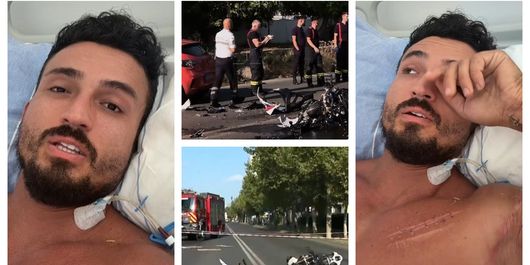 Andrei Bordeianu, mesaj de pe patul de spital. Ce a transmis după accidentul cumplit prin care a trecut: “Îmi este greu.”
