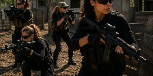 (P) Ce câștigă o femeie când începe să joace airsoft — dincolo de adrenalină