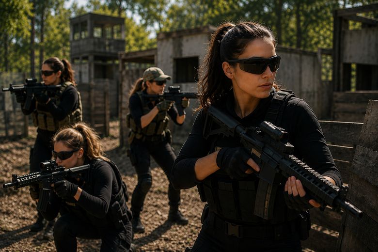 (P) Ce câștigă o femeie când începe să joace airsoft — dincolo de adrenalină