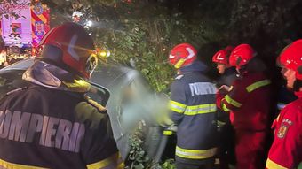 Filmul accidentului din Prahova unde doi tineri de 18 și 19 ani și-au pierdut viața. O provocare de pe Tik-Tok le-a adus sfârșitul