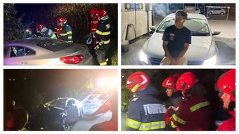 Filmul accidentului din Prahova unde doi tineri de 18 și 19 ani și-au pierdut viața. O provocare de pe Tik-Tok le-a adus sfârșitul