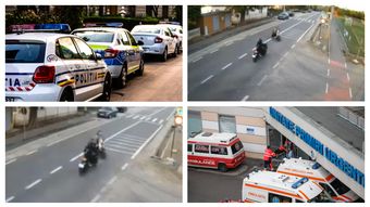 Sfârșit tragic pentru o fetiță de patru  ani, spulberată în timp ce era pe scuter cu mama ei. Filmul accidentului fatal