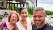 Tavi Clonda, mama lui și Gabriela Cristea