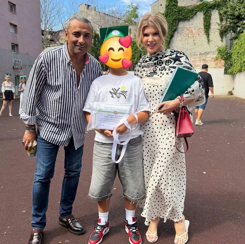 Diana Matei și familia