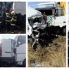 Două femei au murit &icirc;ntr-un microbuz, strivit &icirc;ntre două TIR-uri! Anunțul de ultimă oră al autorităților