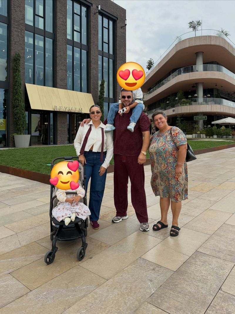 Daniela Sterp și familia
