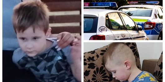 Polițiștii sunt în alertă! Iosif, un copil de patru ani din Bacău, a dispărut de acasă fără urmă!
