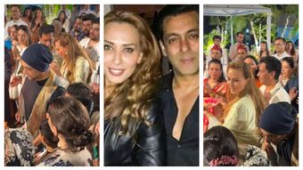 Iulia Vântur și Salman Khan, surprinși împreună la un ritual religios din India