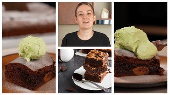 Brownie cu lapte condensat caramelizat, desertul pregătit de Roxana Blenche: “Este foarte simplă și foarte gustoasă!”