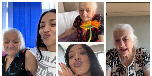 Ruby a făcut o glumă cu bunica ei. Bunica artistei a reacționat: “Pun mâna pe făcăleț și vă iau la goană.”