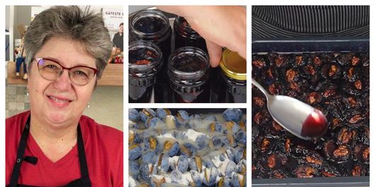 Cum prepară Gina Bradea prune umplute cu nuci, în sirop: „Nu trebuie să fie prune foarte coapte!”