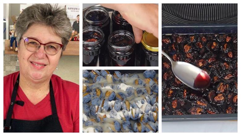 Cum prepară Gina Bradea prune umplute cu nuci, în sirop Cum prepară Gina Bradea prune umplute cu nuci, în sirop: „Nu trebuie să fie prune foarte coapte!”
