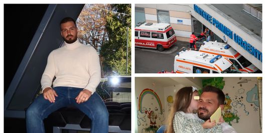 Bogdan Vlădău a ajuns de urgență la spital! „Am ajuns la spital!
