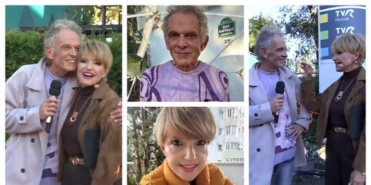 Marina Almășan l-a iertat pe Leonard Miron, după ani în care nu și-au vorbit: „Amândoi suntem „bolnavi de televiziune”