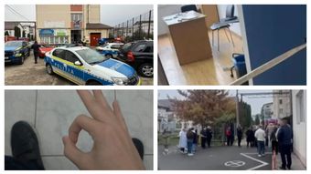 Adolescent de 13 ani din Bistrița, dosar penal după ce a atacat o profesoară și un elev cu cuțitul. Ce a postat tânărul înainte de atac