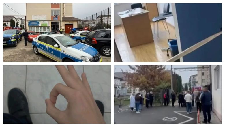 Adolescent de 13 ani din Bistrița, dosar penal după ce a atacat o profesoară și un elev cu cuțitul. Ce a postat tânărul înainte de atac