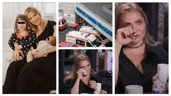 Cristina Cioran, clipe grele alături de fiica ei. Cea mică a ajuns la spital: “De urgență la Terapie Intensivă. A leșinat de câteva ori.”