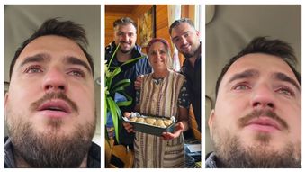 Unul din frații Graur, în lacrimi cu gândul la mama lui. Ce i-a transmis femeii care i-a dat viață cu ocazia aniversării ei: “Toată viața a slujit și atât a știut.”