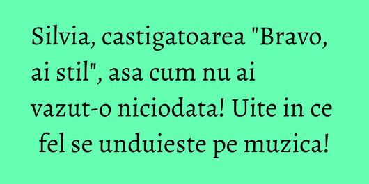 Silvia, castigatoarea 